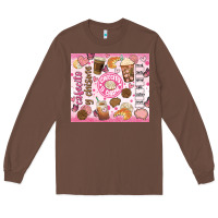 Chestnut cafecito y chisme Long Sleeve Tee - JahusDesignShop