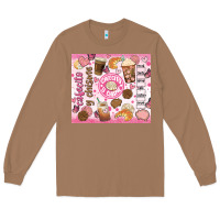 Toasted Coconut cafecito y chisme Long Sleeve Tee - JahusDesignShop