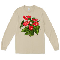 Mushroom anthurium Long Sleeve Tee - LillyAllenDesigns
