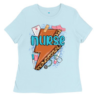 Nurse Lightning Bolt Ladies Tee | Teevron