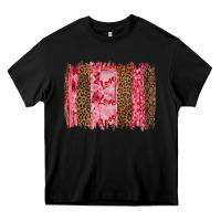 Black valentine's day love brushstrokes Heavy Core Tee - RanaPortraitStore