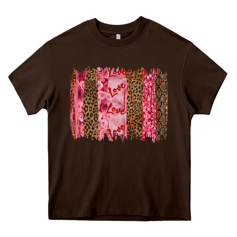 Valentine's Day Love Brushstrokes Heavy Core Tee by RanaPortraitStore | Teevron