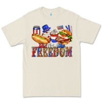 Bone tastes like freedom with leopard Premium Tee - texasbilliewilder