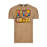 Vintage Coffee its a softball kinda day Vintage Tee - AdoDesignShop