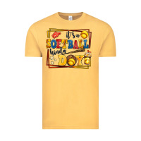 Vintage Mustard its a softball kinda day Vintage Tee - AdoDesignShop