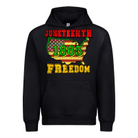 Black juneteenth 1865 freedom Urban Hoodie - CowGirlArtShop