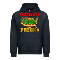 Navy juneteenth 1865 freedom Urban Hoodie - CowGirlArtShop