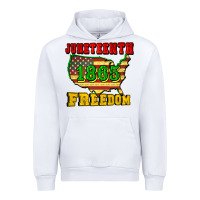 White juneteenth 1865 freedom Urban Hoodie - CowGirlArtShop