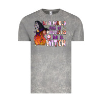 Cloud Rock in a world full of princesses be a witch Vintage Tee - BundleAndBundleShop