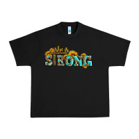 Black she is strong with cross Urban Heavy Tee - AdoDesignShop
