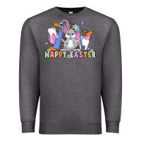 Charcoal Heather Easter Easter Dental Premium Sweatshirt - LillyAllenDesigns