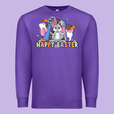 Easter Easter Dental Premium Sweatshirt Designed By Lillyallendesigns