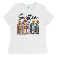 White swiftea books Ladies Tee - MaliasSmallBusiness