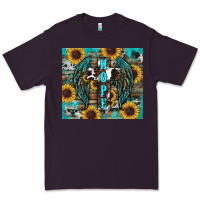 Plum western hope sunflower's Premium Tee - RanaPortraitStore