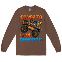 Chestnut ready to crush kindergarten Long Sleeve Tee - Jasminsmagicworld