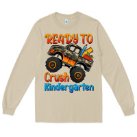 Mushroom ready to crush kindergarten Long Sleeve Tee - Jasminsmagicworld
