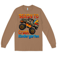 Toasted Coconut ready to crush kindergarten Long Sleeve Tee - Jasminsmagicworld