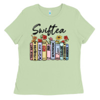 Matcha swiftea books Ladies Tee - MaliasSmallBusiness