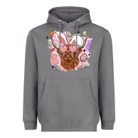 Storm highland heifer easter Heavyweight Hoodie - LillyAllenDesigns
