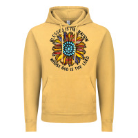 Vintage Mustard blessed is the nation whose god is the lord Vintage Hoodie - CowhideDigitalArt
