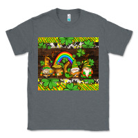 Charcoal Heather western st patricks gnomes Classic Tee - AdoDesignShop