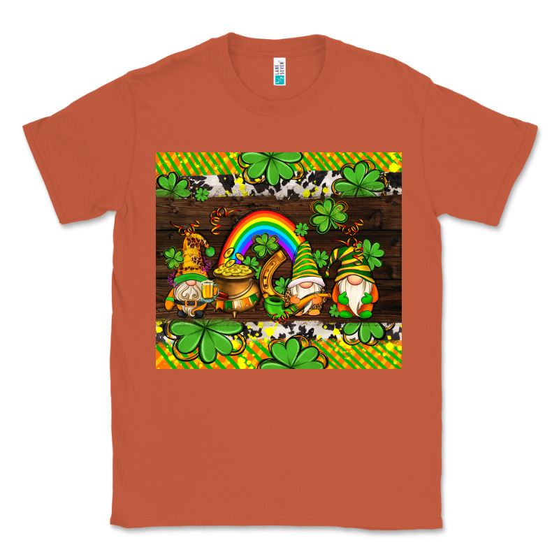 Western St Patricks Gnomes Classic Tee by AdoDesignShop | Teevron