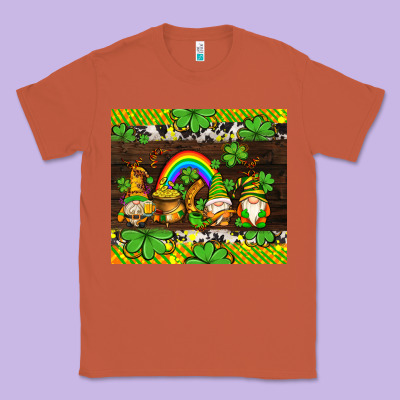 Western St Patricks Gnomes Classic Tee Designed By Adodesignshop
