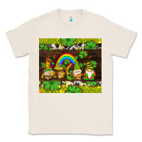 Natural western st patricks gnomes Classic Tee - AdoDesignShop