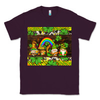 Plum western st patricks gnomes Classic Tee - AdoDesignShop