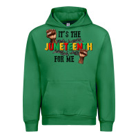 Emerald its the juneteenth for me Urban Hoodie - CowGirlArtShop