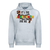 Heather Grey its the juneteenth for me Urban Hoodie - CowGirlArtShop