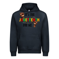 Navy its the juneteenth for me Urban Hoodie - CowGirlArtShop