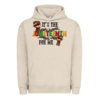 Pigment French Oak its the juneteenth for me Urban Hoodie - CowGirlArtShop