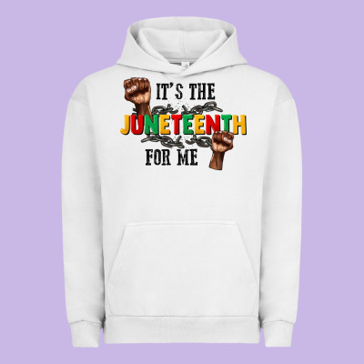 Its The Juneteenth For Me Urban Hoodie Designed By Cowgirlartshop