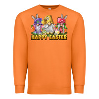 Carrot Happy Easter gnomies Premium Sweatshirt - LillyAllenDesigns