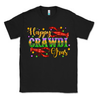 Black happy crawdi gras with crawfish Classic Tee - Artiststas