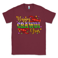 Burgundy happy crawdi gras with crawfish Classic Tee - Artiststas