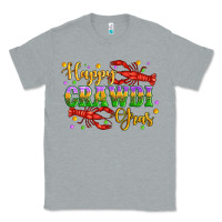 Heather Grey happy crawdi gras with crawfish Classic Tee - Artiststas