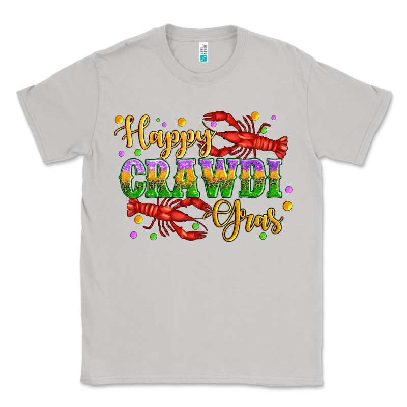 Happy Crawdi Gras With Crawfish Classic Tee by Artiststas | Teevron