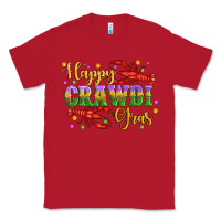 Red happy crawdi gras with crawfish Classic Tee - Artiststas