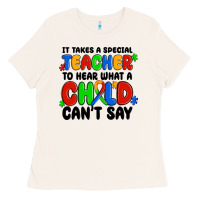 Bone it takes a special teacher to hear what a child ca Ladies Tee - MaliasSmallBusiness
