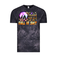 Cloud Black my crystal ball says you are full of shit Vintage Tee - BundleAndBundleShop