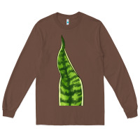 Chestnut Snake Plant Long Sleeve Tee - LillyAllenDesigns