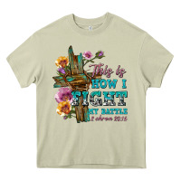 Mossy this is how i fight my battle tbw Heavy Core Tee - texasbilliewilder