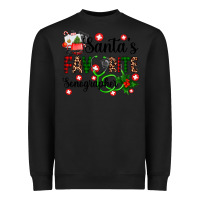Black santa's favorite sonographer Heavyweight Sweatshirt - AdoDesignShop