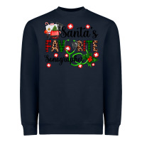 Navy santa's favorite sonographer Heavyweight Sweatshirt - AdoDesignShop