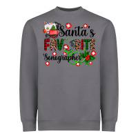 Storm santa's favorite sonographer Heavyweight Sweatshirt - AdoDesignShop