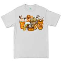 Dove Grey cocker spaniel coffee cups Premium Tee - Zillion Design Studio