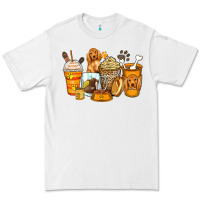White cocker spaniel coffee cups Premium Tee - Zillion Design Studio