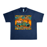 Navy farm animals truck Urban Heavy Tee - Jasminsmagicworld